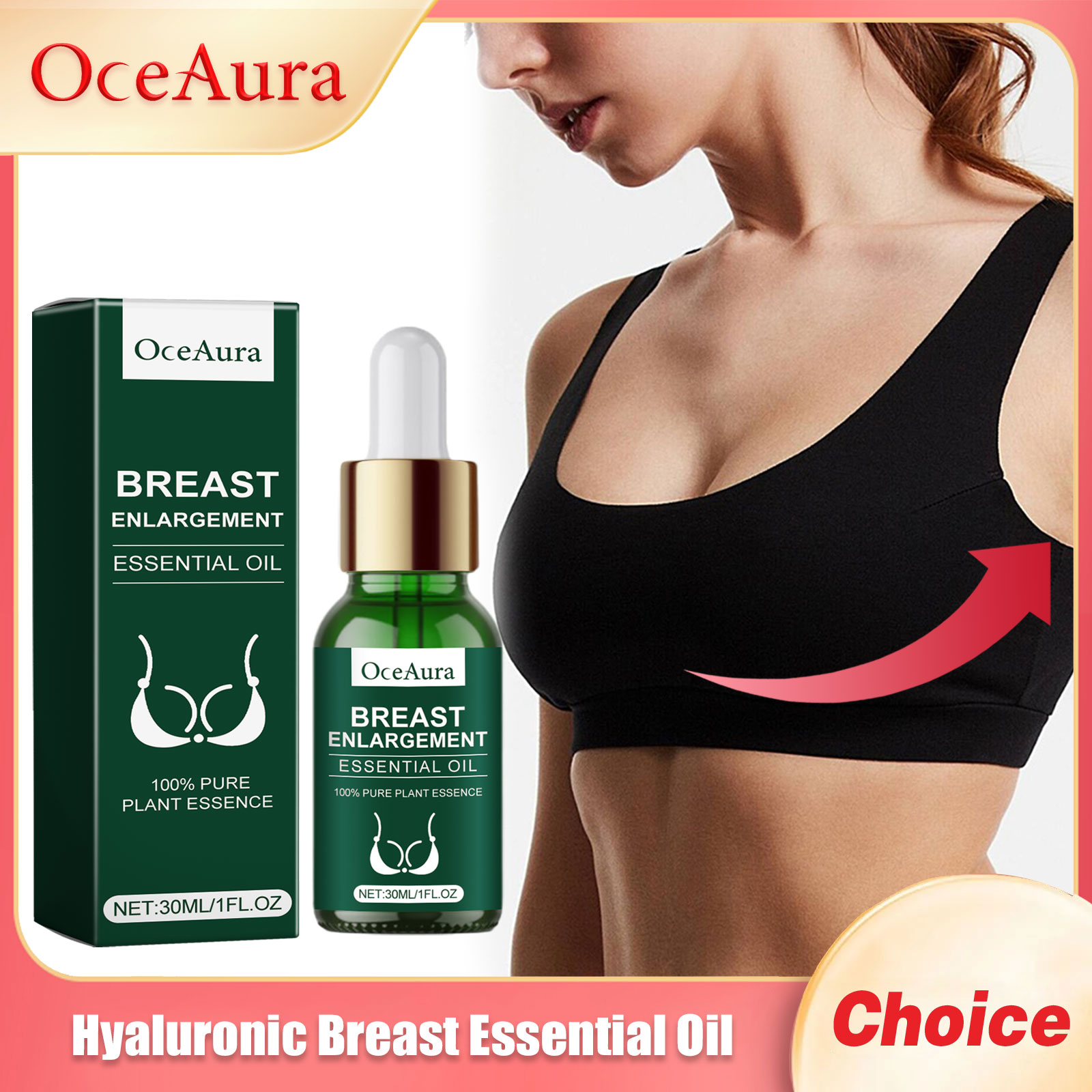 Spa Y Wellness - Rose Breast Essential Oil Plump Full