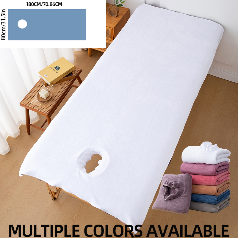 1Pc Beauty Bed Sheet with Hole - Spa Wellness And Beauty review and price