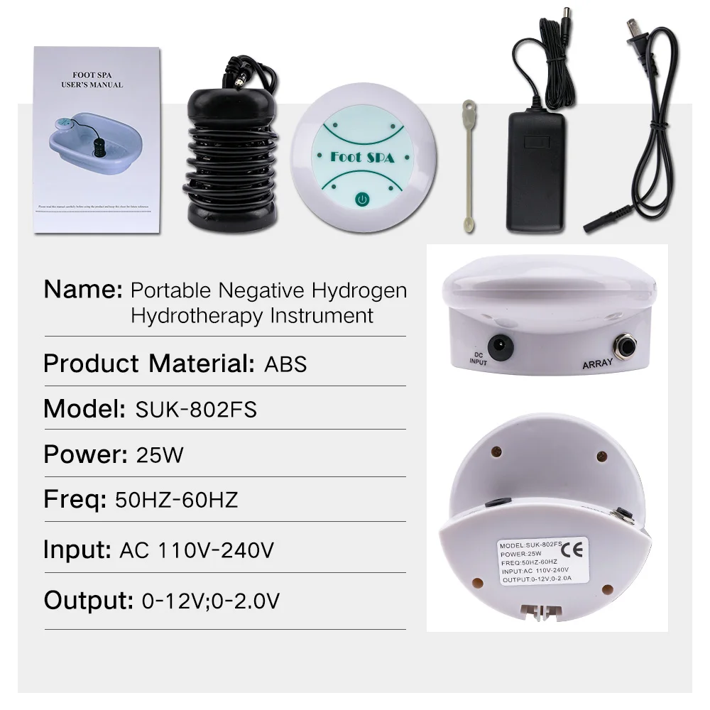 Ionic Foot Bath Detox Ionic De - Spa Y Wellness review and price