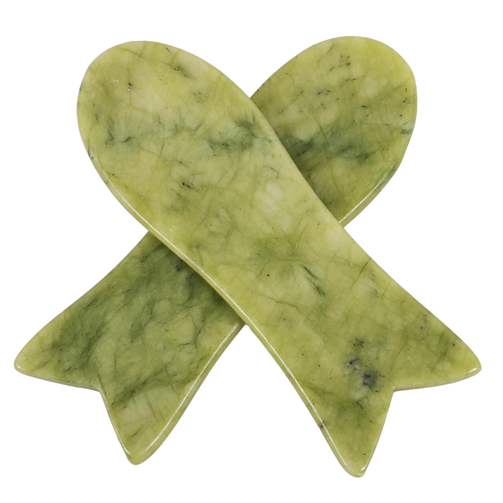 2Pcs Natural Jade Gua Sha Scra - Spa Y Wellness review and price