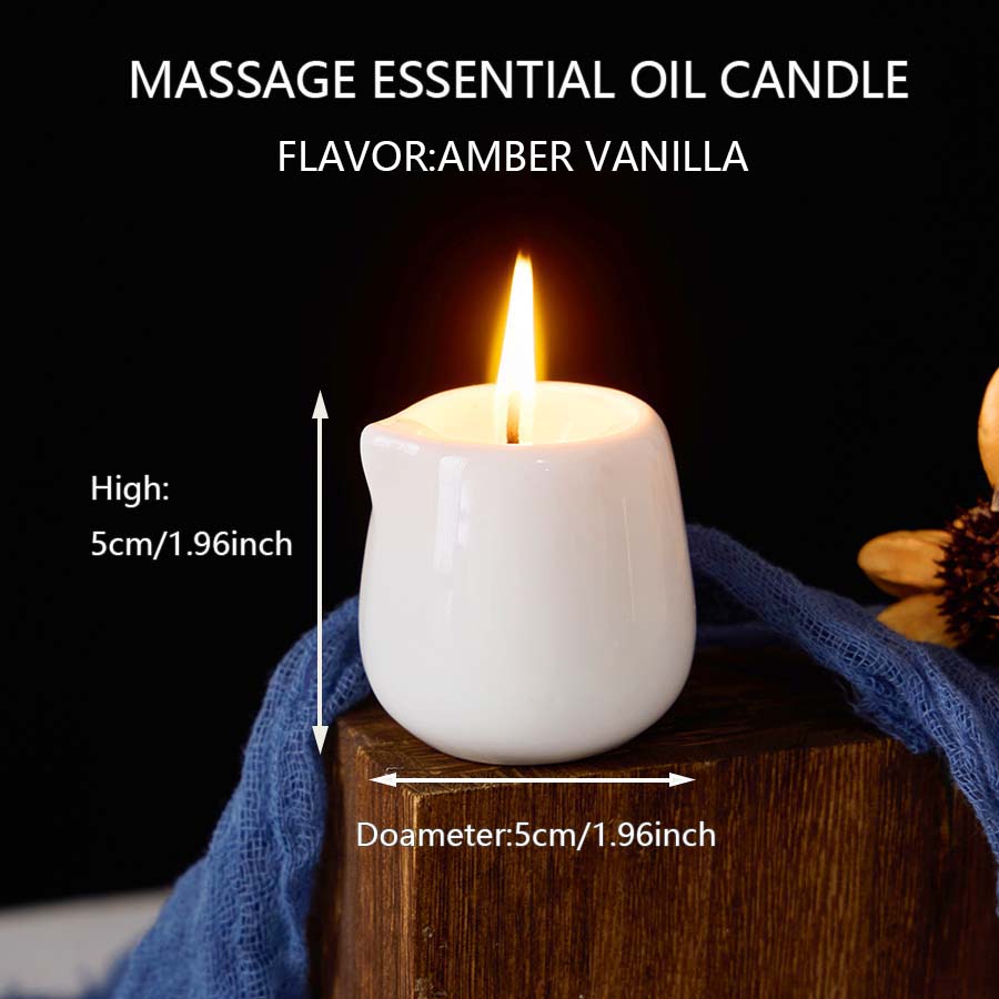 Ceramic Massage Oil Candle Amb - Massage Candle Melting review and price