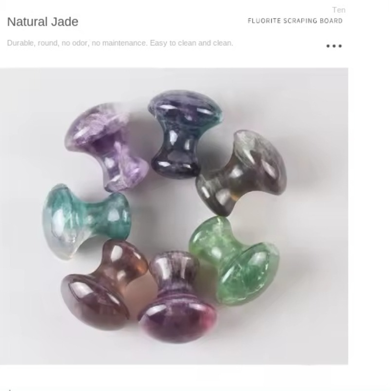 Natural Jade Massager Fluorite - Spa Wellness And Beauty review and price