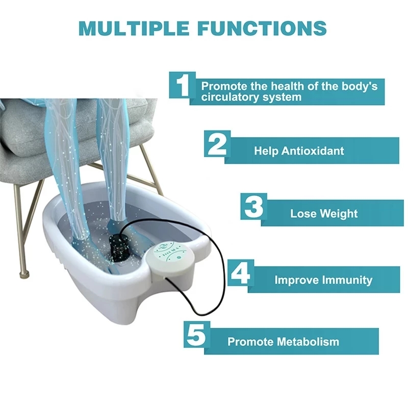 Foot Detox Ionic Spa Massager  - Spa Y Wellness review and price